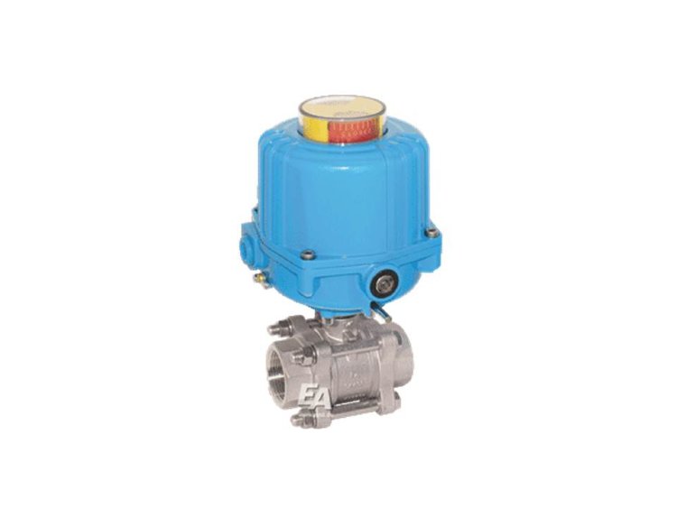 Кран шаровый-ZA, 1", с приводом-NE03 нерж. сталь/PTFE-FKM, 230V 50Hz, время. сраб. 12сек