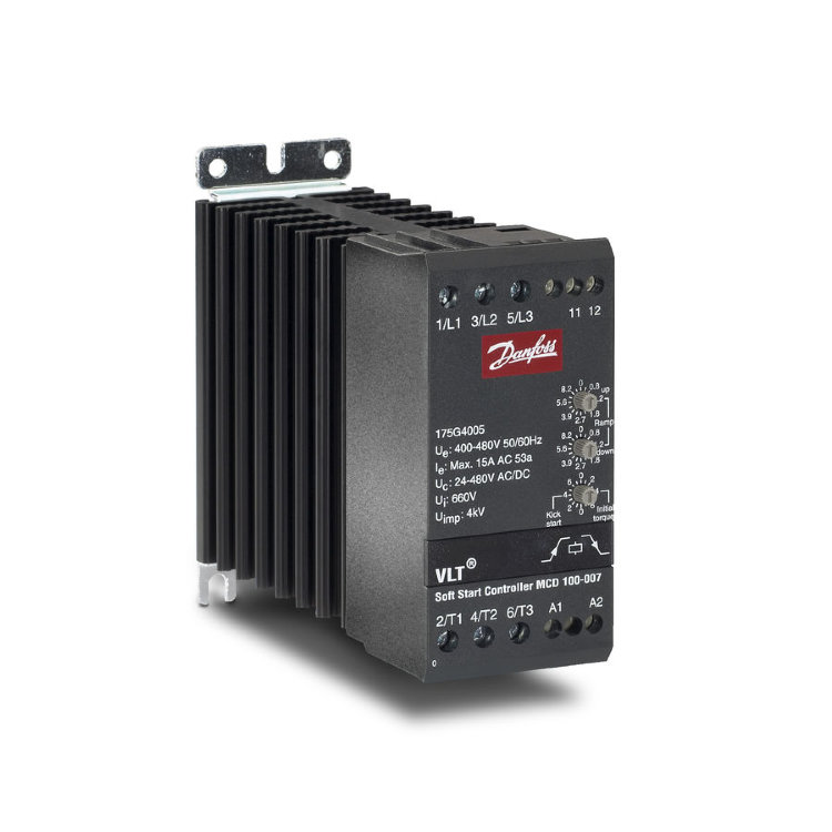 Устройство плавного пуска MCD100-001 (1,5 кВт)  Danfoss