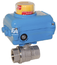 Кран шаровый-ZU, 3", с приводом-NE15 Ed./PTFE-FKM, 230V 50Hz, время. сраб. 20сек