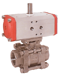 Кран шаровый-SK, DN25, с приводом-NE03 PVC/PTFE-EPDM, 230V 50Hz, время. сраб. 12сек