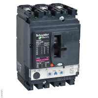 Выключатель автоматический 40А 70кА NSX100H MICROLOGIC 2.2 3P3D электронный расцепитель (LV429792)