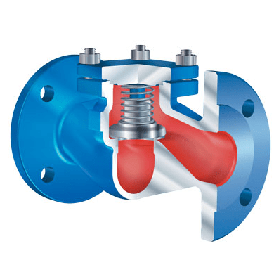 Обратный клапан 12.003 ARI-CHECKO-V  PN16, EN-JL1040, Тмакс=+150оС, фланцевое (DN300 PN16)