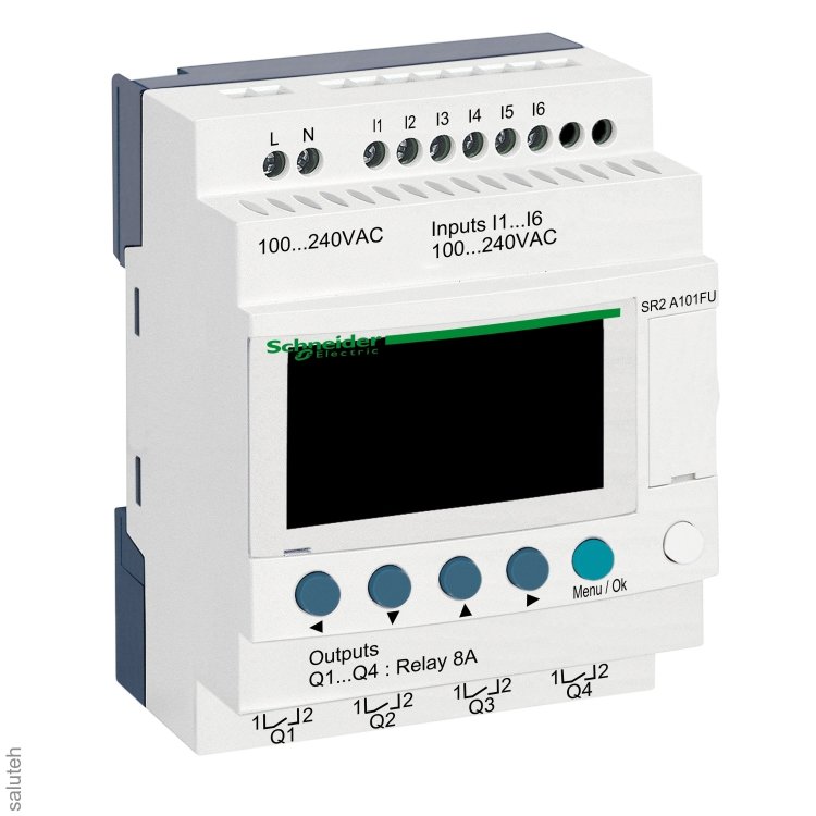 SR2A101FU Zelio logic реле компакт 10 вход/выход 100-240В